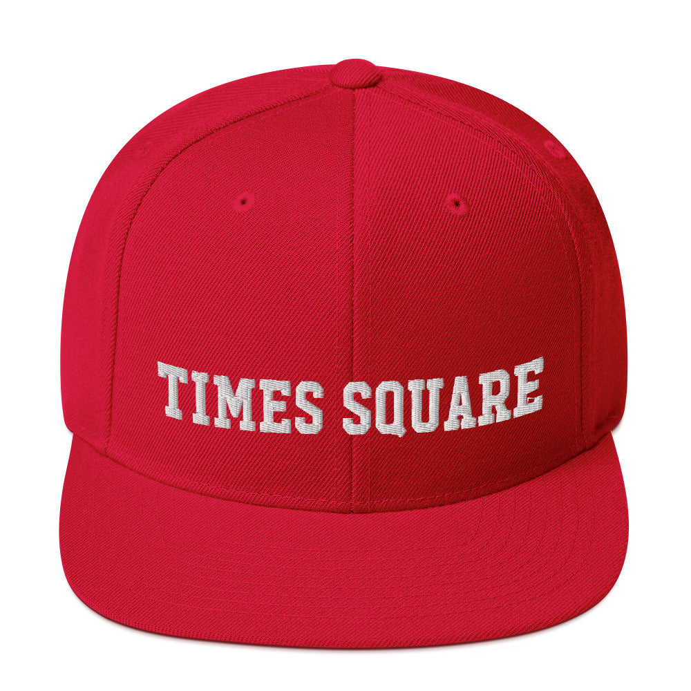 Times Square Manhattan NYC Snapback Hat