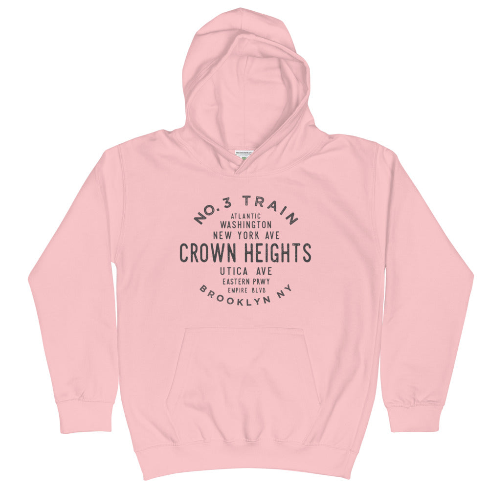 Crown Heights Brooklyn NYC Kids Hoodie