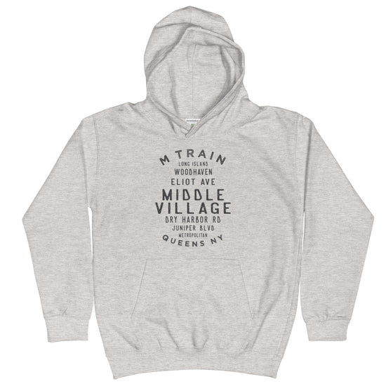 Middle Village Queens NYC Kids Hoodie