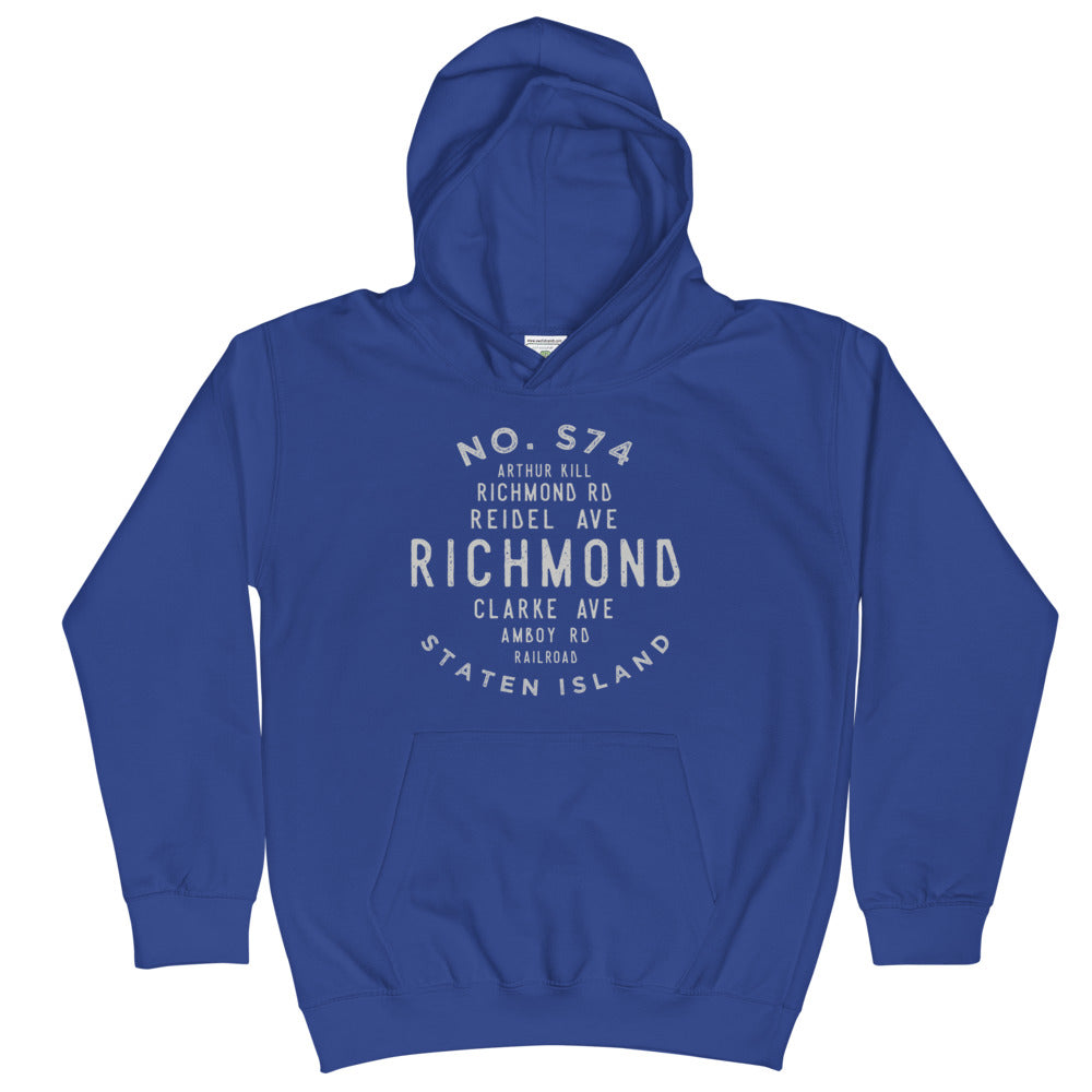Load image into Gallery viewer, Richmond Staten Island NYC Kids Hoodie
