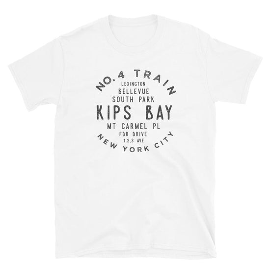 Kips Bay Manhattan Unisex Grid Tee - Vivant Garde