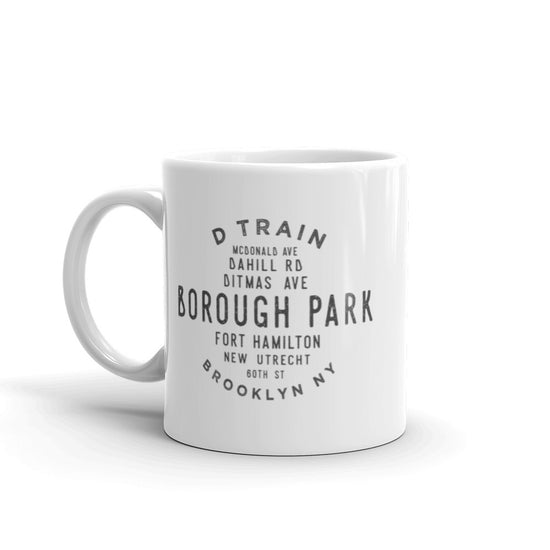 Borough Park Brooklyn NYC Mug