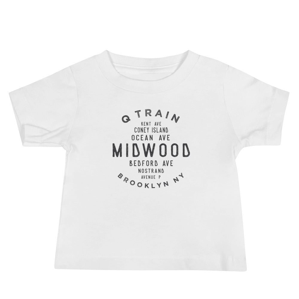 Midwood Brooklyn NYC Baby Jersey Tee