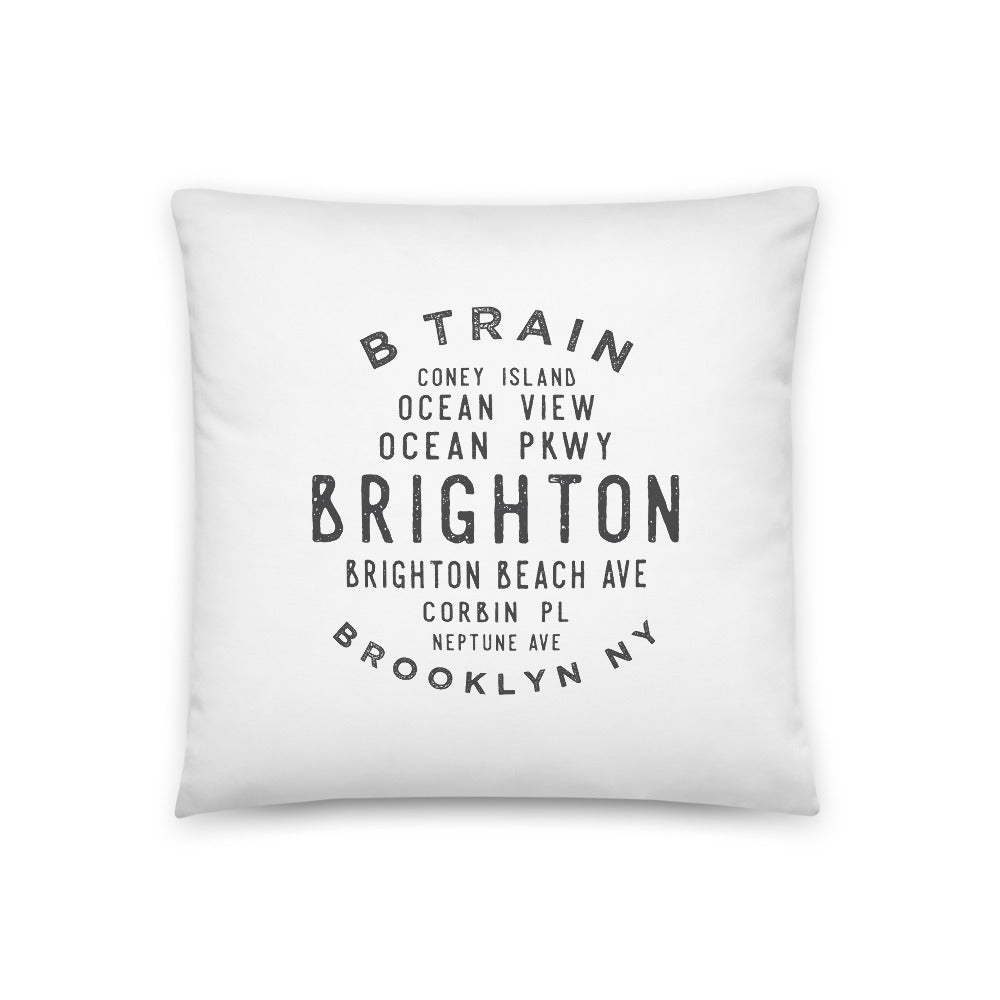 Brighton Beach Pillow - Vivant Garde