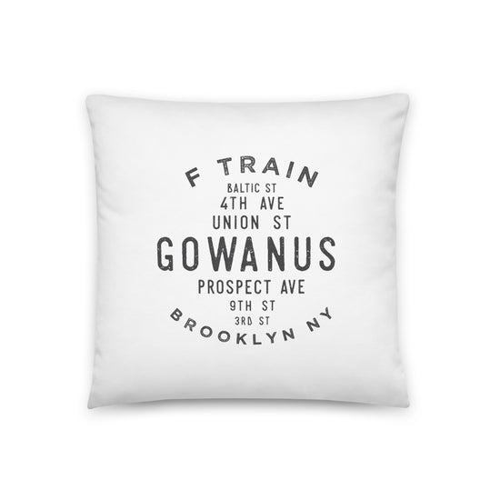 Load image into Gallery viewer, Gowanus Brooklyn NYC Pillow
