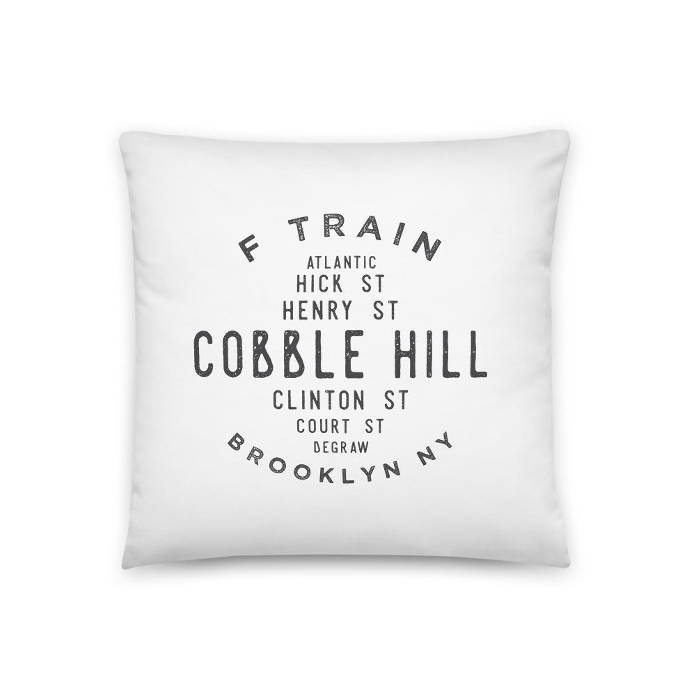 Load image into Gallery viewer, Cobble Hill Brooklyn NYC Pillow
