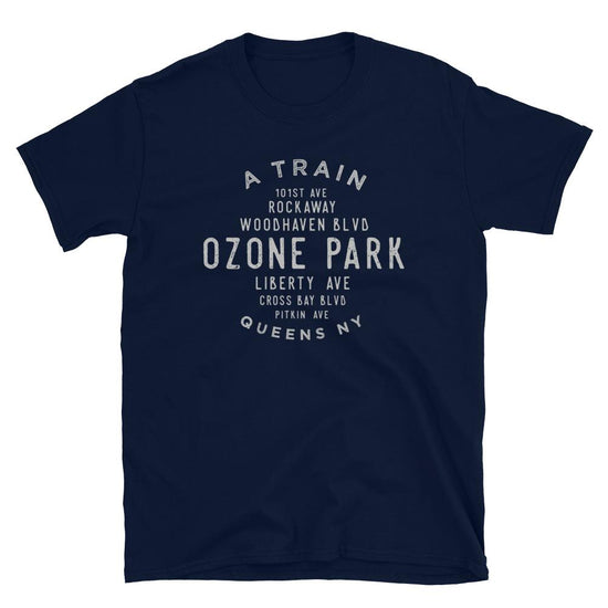 Ozone Park Queens Unisex Grid Tee - Vivant Garde