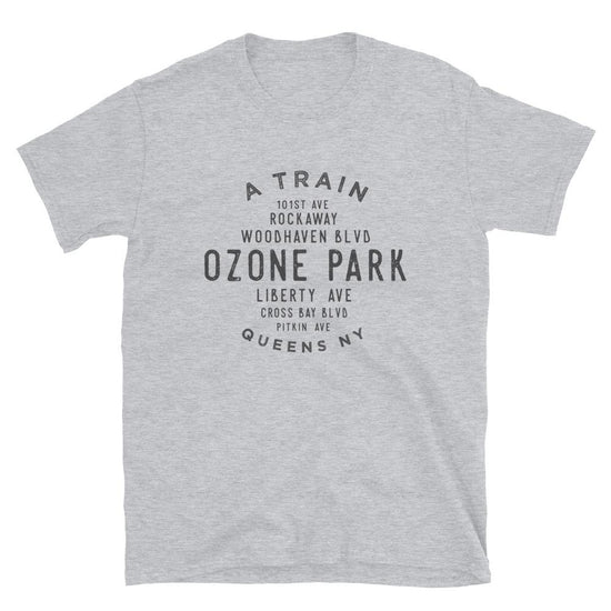 Ozone Park Queens Unisex Grid Tee - Vivant Garde