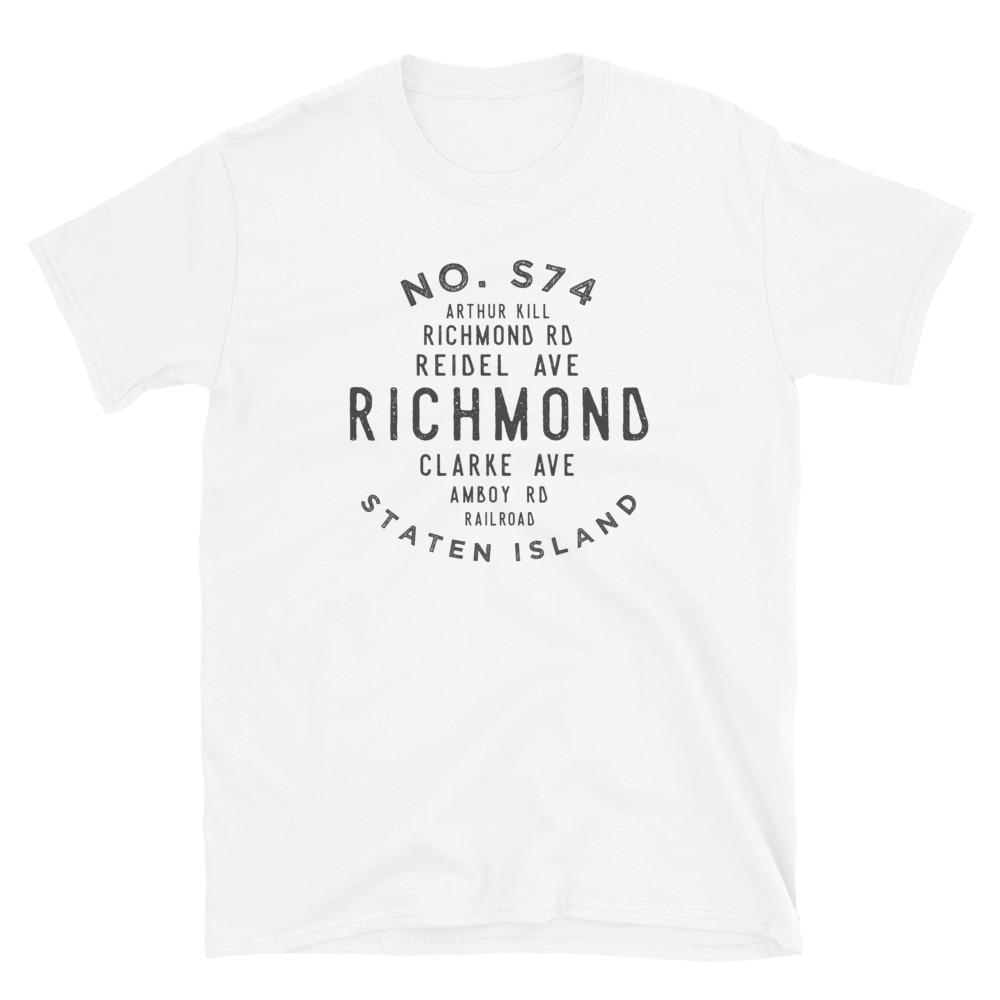 Richmond Staten Island Unisex Grid Tee - Vivant Garde