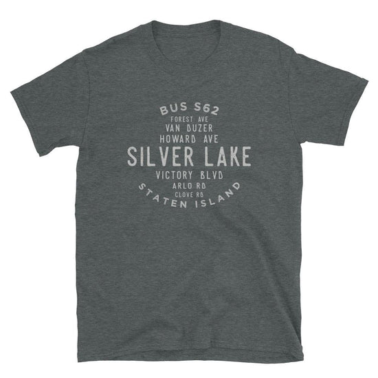 Silver Lake Staten Island Unisex Grid Tee - Vivant Garde