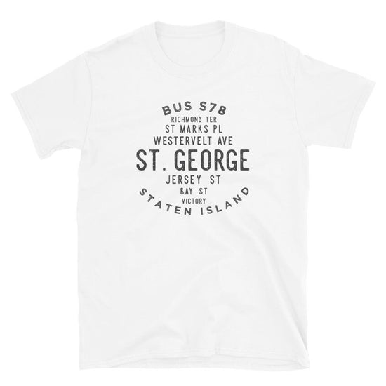 St. George Staten Island Unisex Grid Tee - Vivant Garde