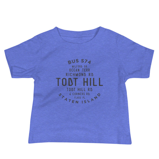 Todt Hill Staten Island NYC Baby Jersey Tee