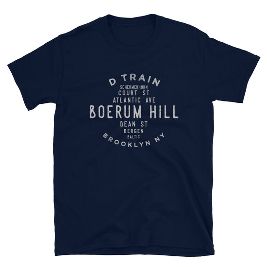 Load image into Gallery viewer, Boerum Hill Brooklyn NYC Adult Mens Grid Tee
