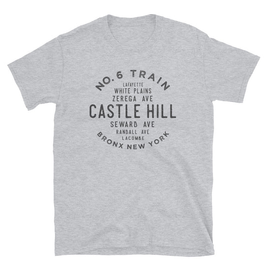 Castle Hill Bronx NYC Adult Unisex Grid Tee