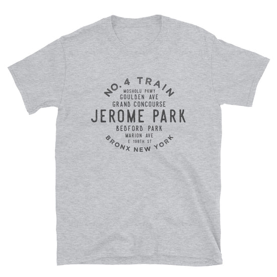 Jerome Park Bronx Adult Unisex Grid Tee