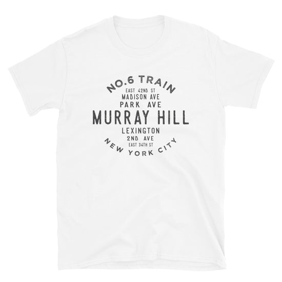 Murray Hill Manhattan NYC Adult Mens Grid Tee