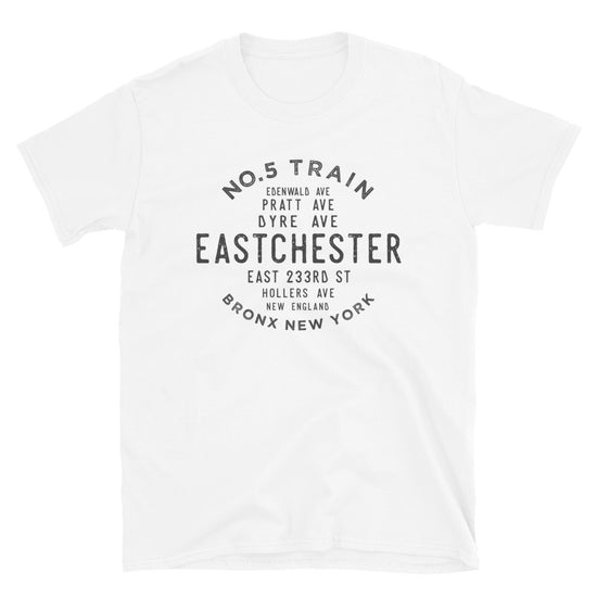 Eastchester Bronx NYC Adult Mens Grid Tee