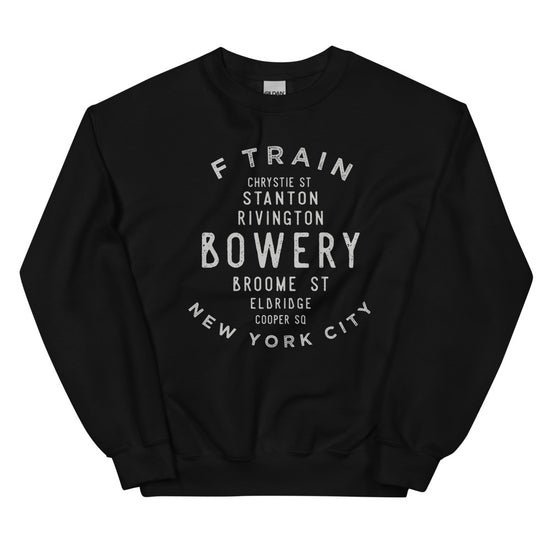 Bowery Manhattan NYC Adult Sweatshirt