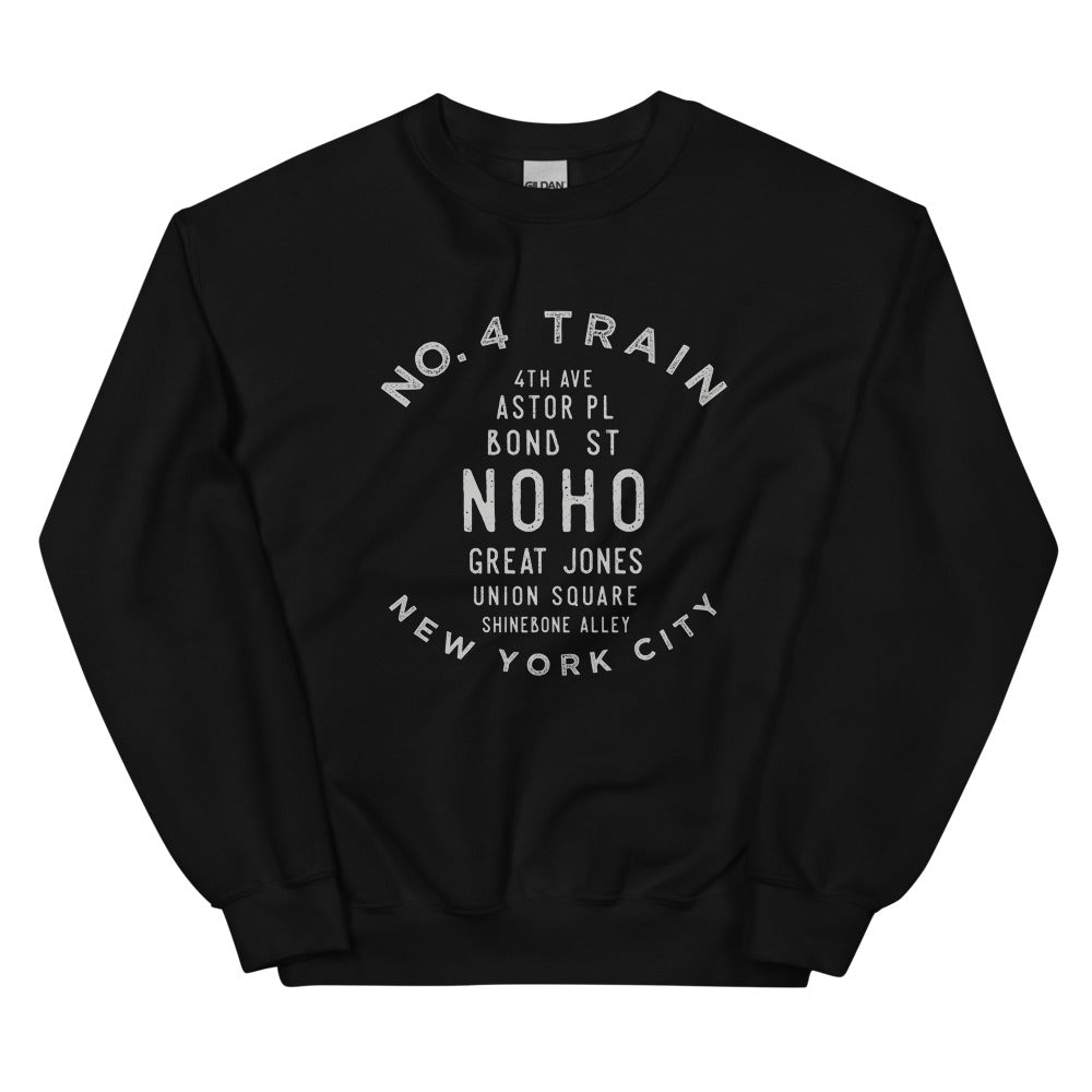 Noho Manhattan NYC Adult Sweatshirt