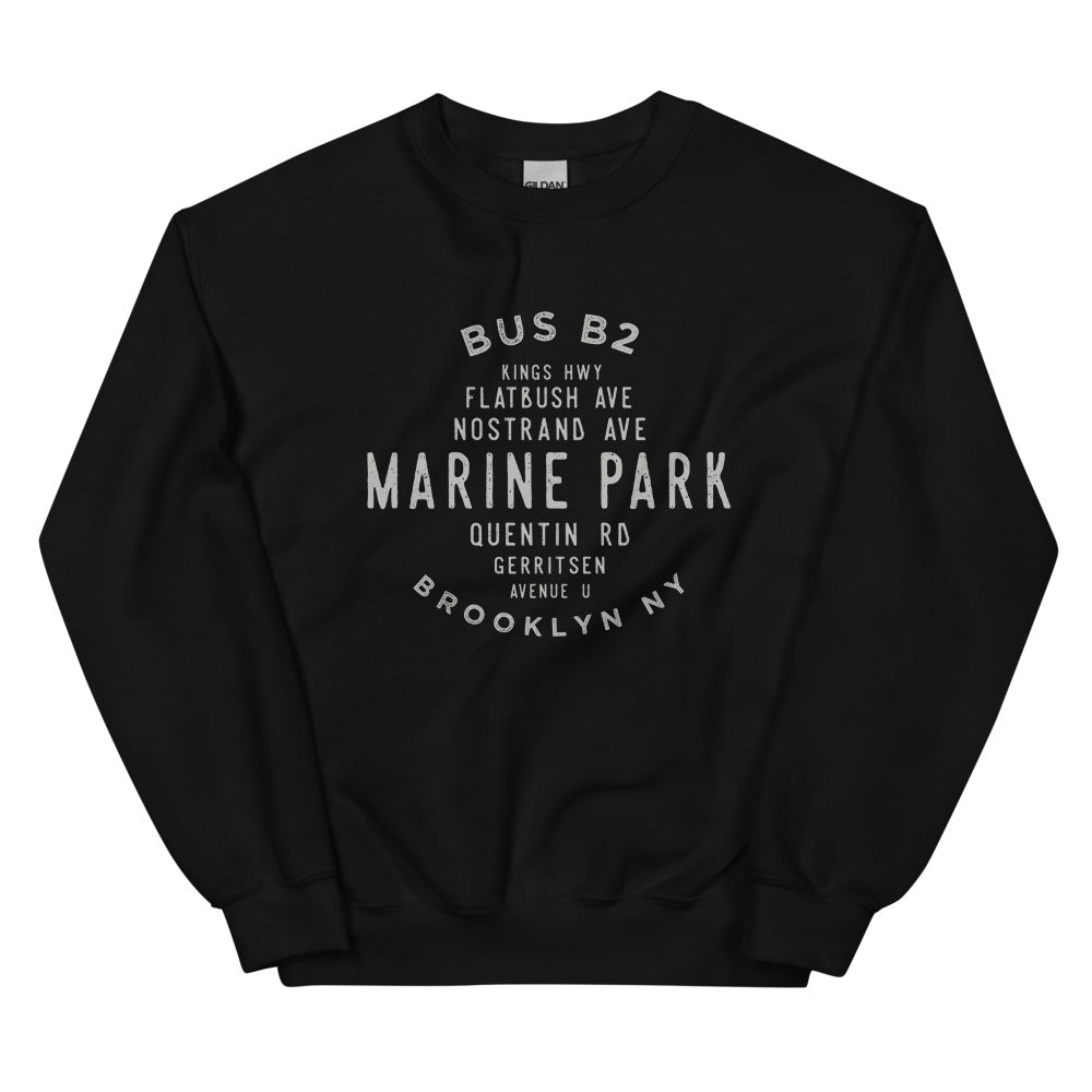 Marine Park Brooklyn NYC Adult Sweatshirt