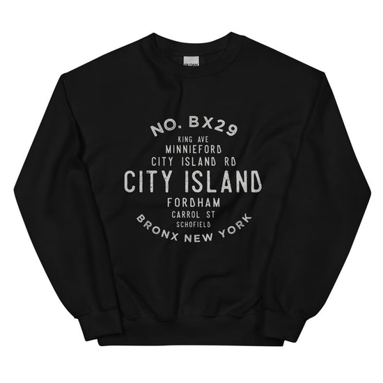 Load image into Gallery viewer, City Island Bronx NYC Adult Sweatshirt
