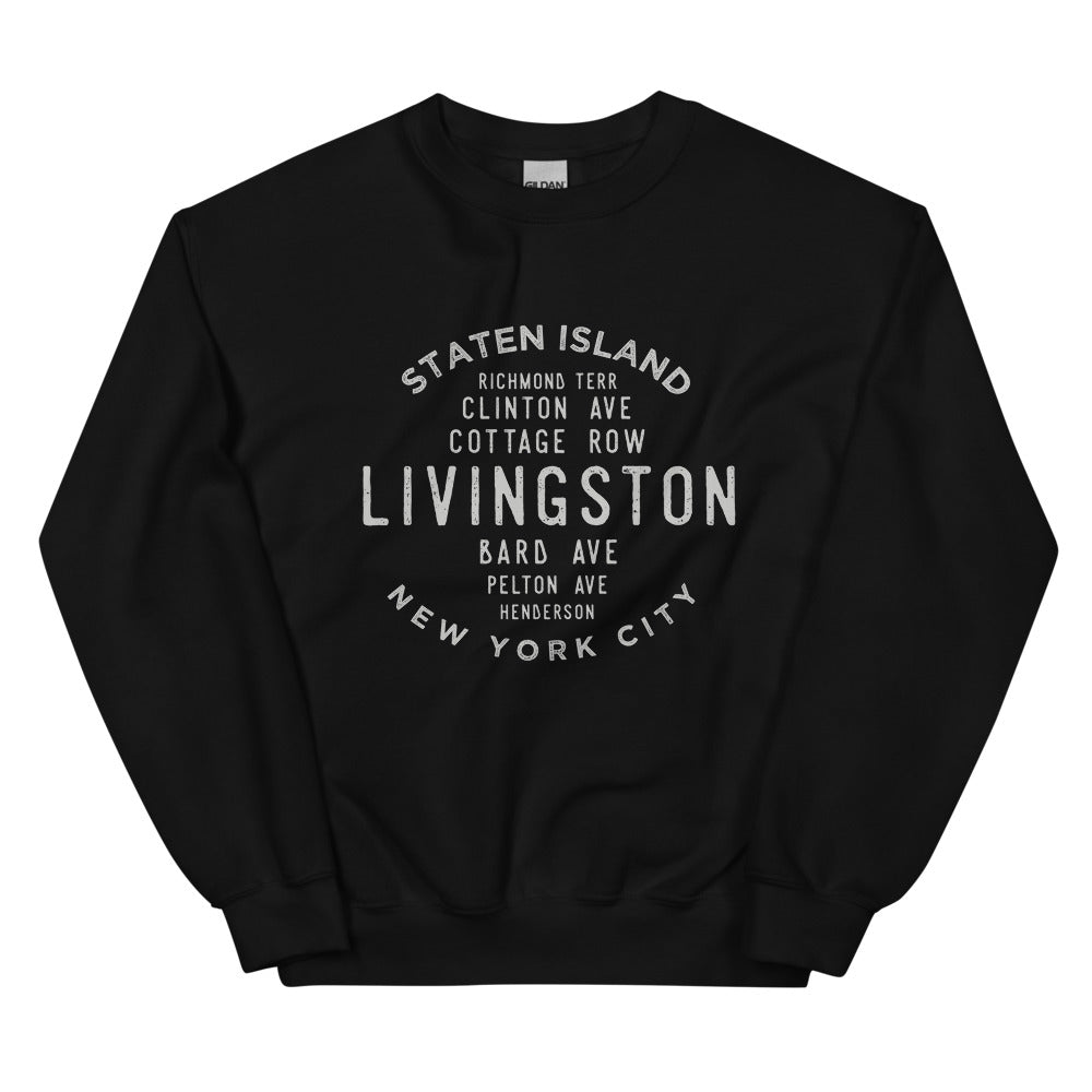 Livingston Staten Island NYC Adult Sweatshirt