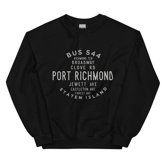 Load image into Gallery viewer, Port Richmond Staten Island NYC Adult Sweatshirt
