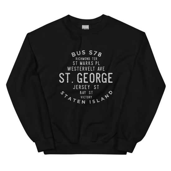 St. George Staten Island NYC Adult Sweatshirt