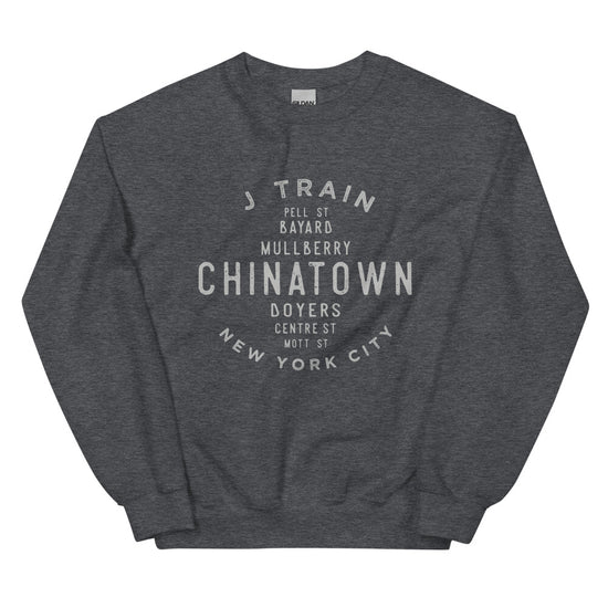 Load image into Gallery viewer, Chinatown Manhattan NYC Adult Sweatshirt
