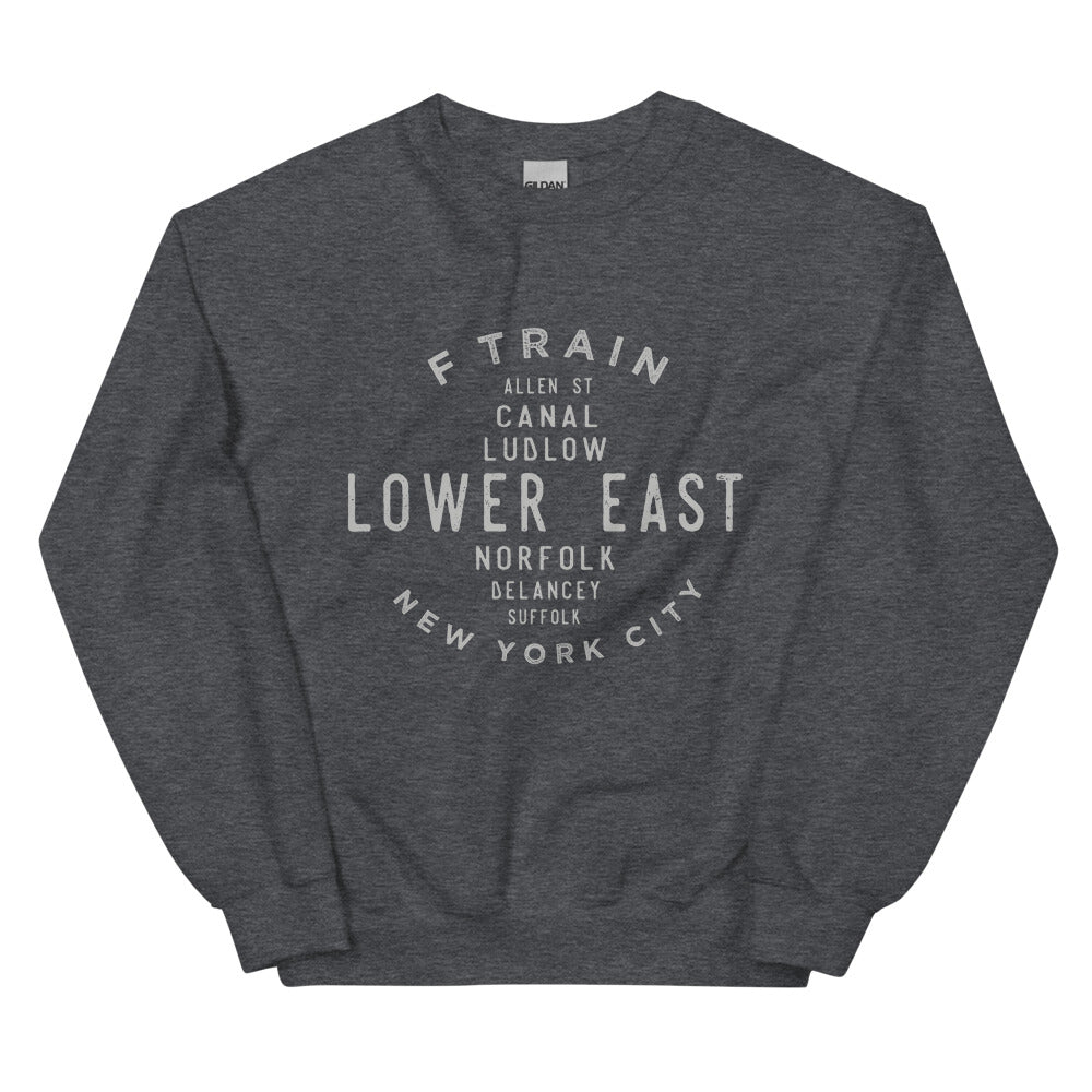 Lower East Manhattan NYC Adult Sweatshirt
