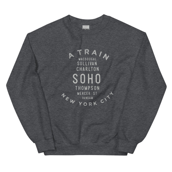 Soho Manhattan NYC Adult Sweatshirt