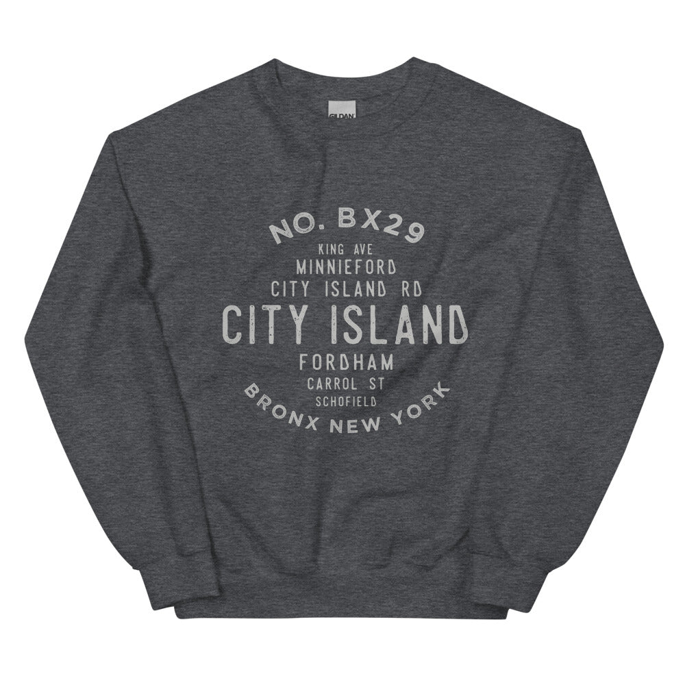 City Island Bronx NYC Adult Sweatshirt