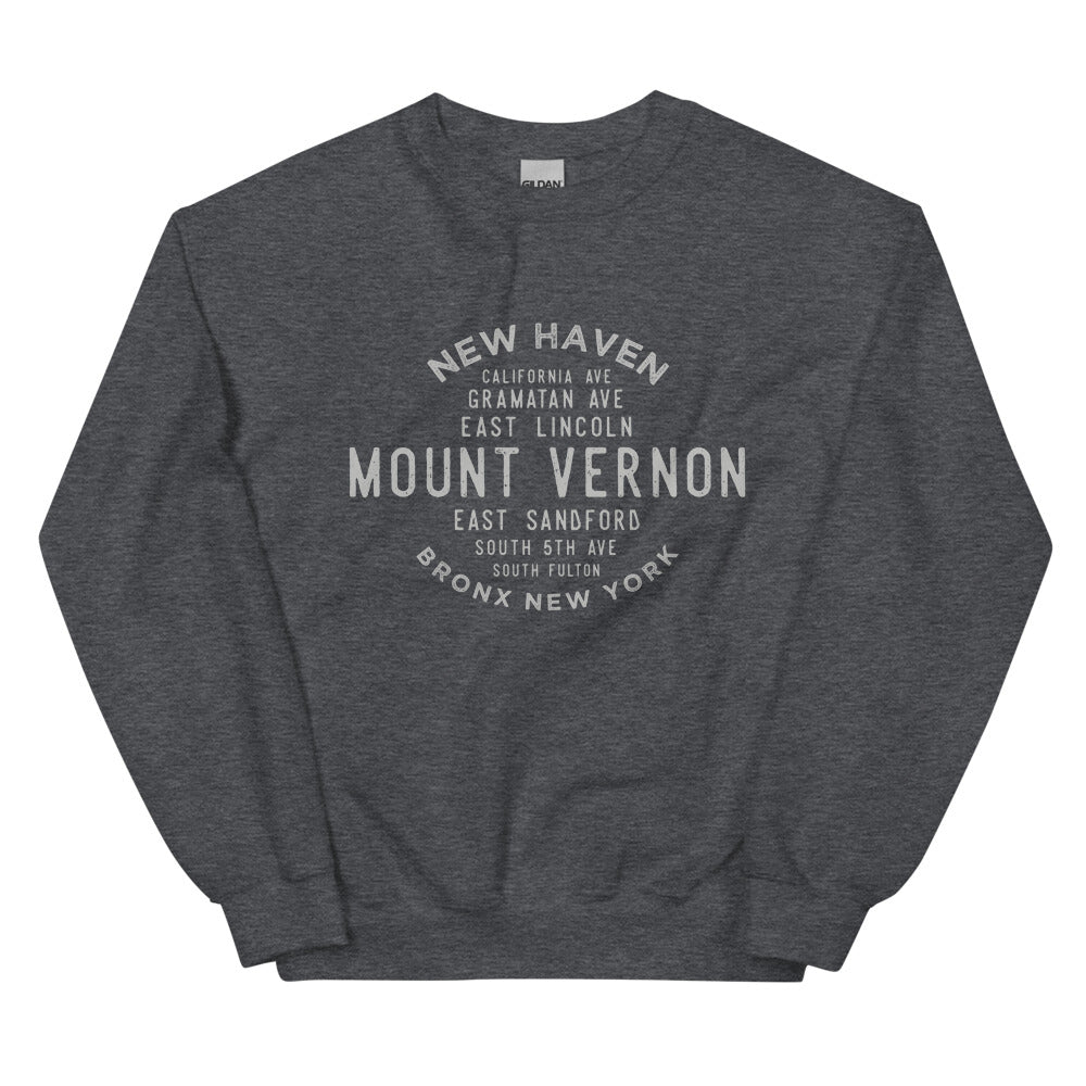 Mount Vernon Bronx NYC Adult Sweatshirt