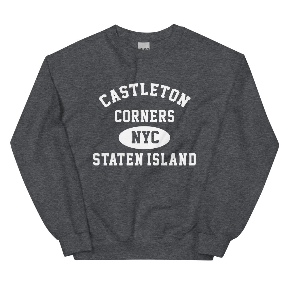 Castleton Corners Staten Island NYC Adult Unisex Sweatshirt