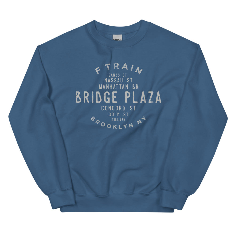 Bridge Plaza Brooklyn NYC Adult Sweatshirt