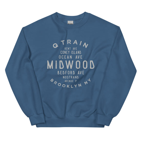Load image into Gallery viewer, Midwood Brooklyn NYC Adult Sweatshirt
