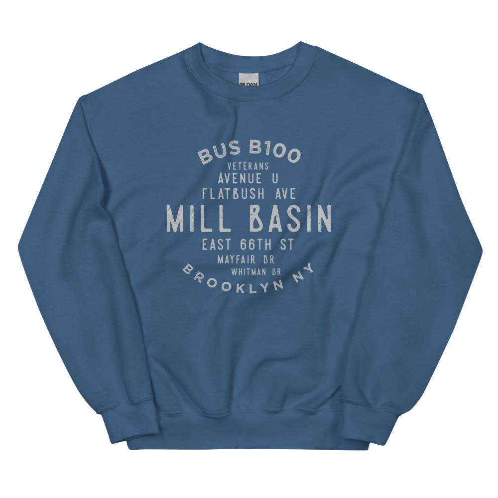 Mill Basin Brooklyn NYC Adult Sweatshirt