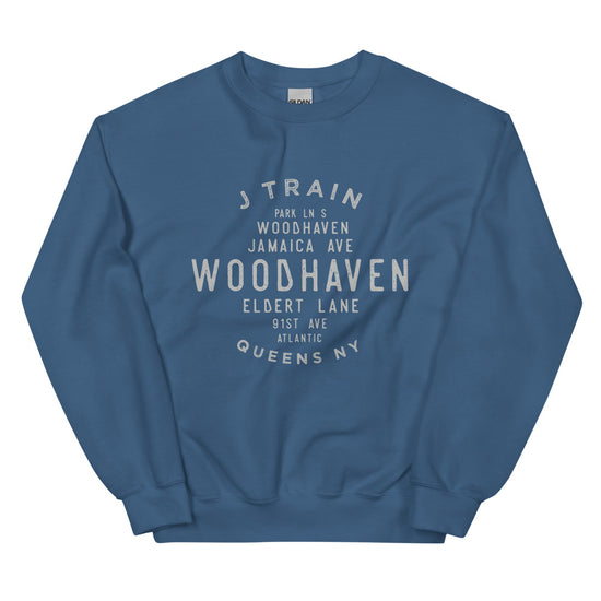 Load image into Gallery viewer, Woodhaven Queens NYC Adult Sweatshirt
