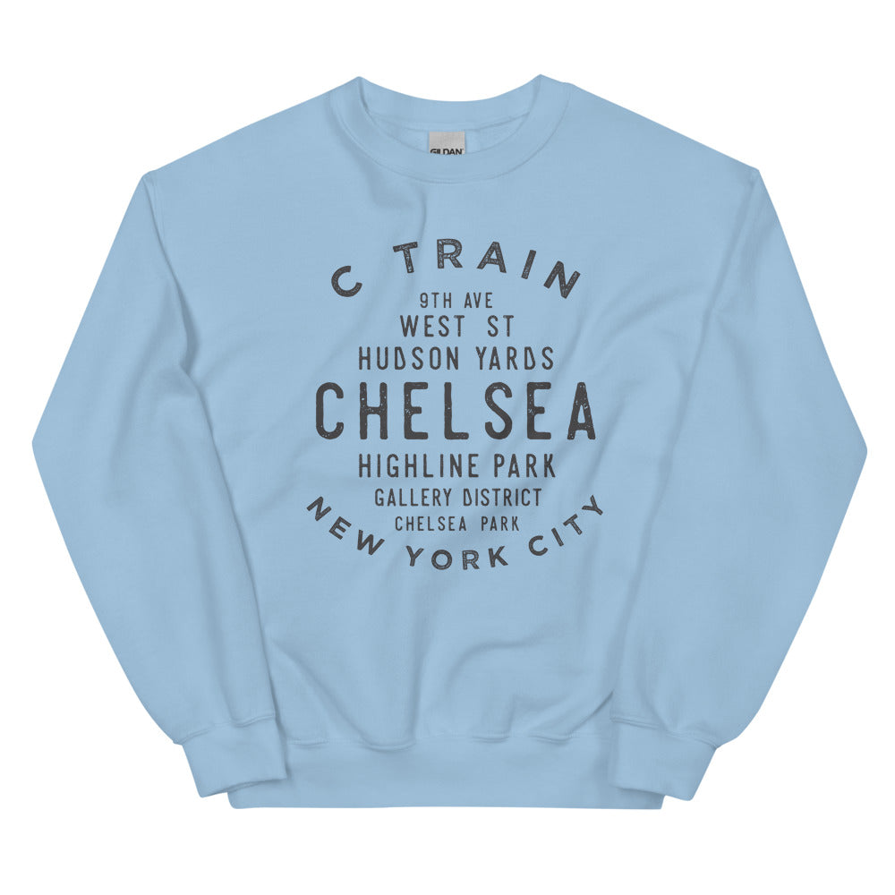 Chelsea Manhattan NYC Adult Sweatshirt