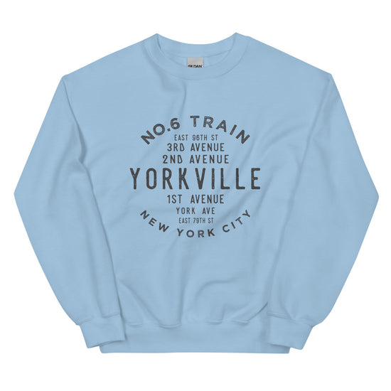 Yorkville Manhattan NYC Adult Sweatshirt