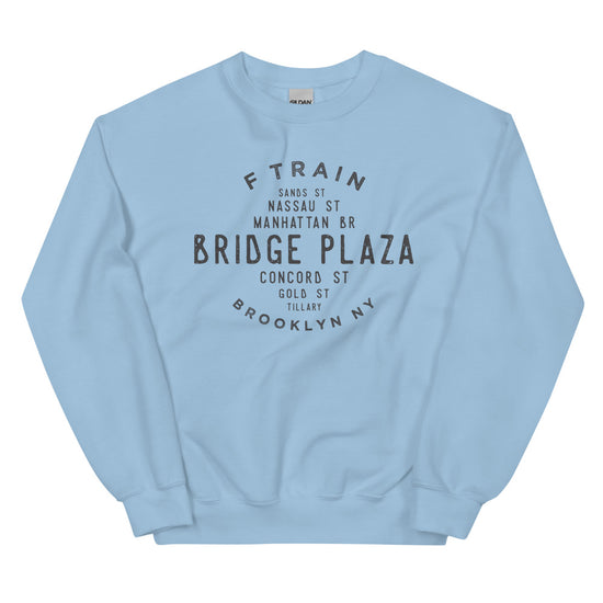 Bridge Plaza Brooklyn NYC Adult Sweatshirt