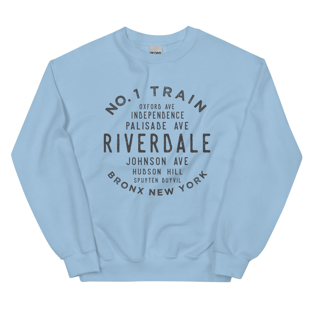 Riverdale Bronx NYC Adult Sweatshirt