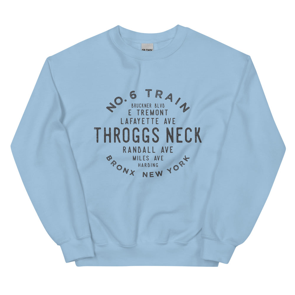 Throggs Neck Bronx NYC Adult Sweatshirt
