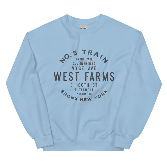 West Farms Bronx NYC Adult Sweatshirt