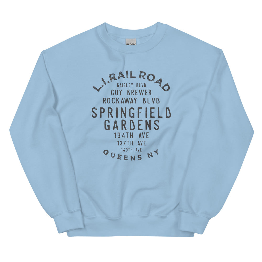 Springfield Gardens Queens NYC Adult Sweatshirt