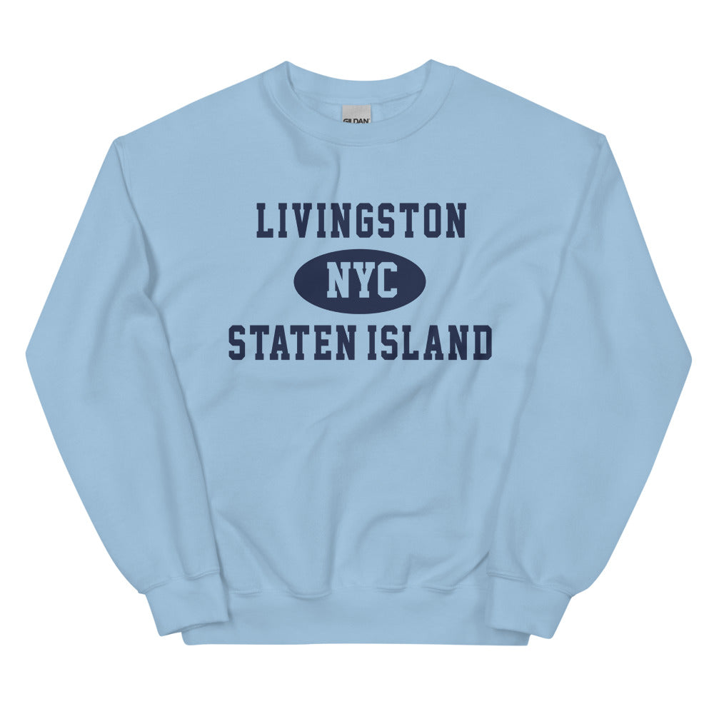 Load image into Gallery viewer, Livingston Staten Island NYC Adult Unisex Sweatshirt
