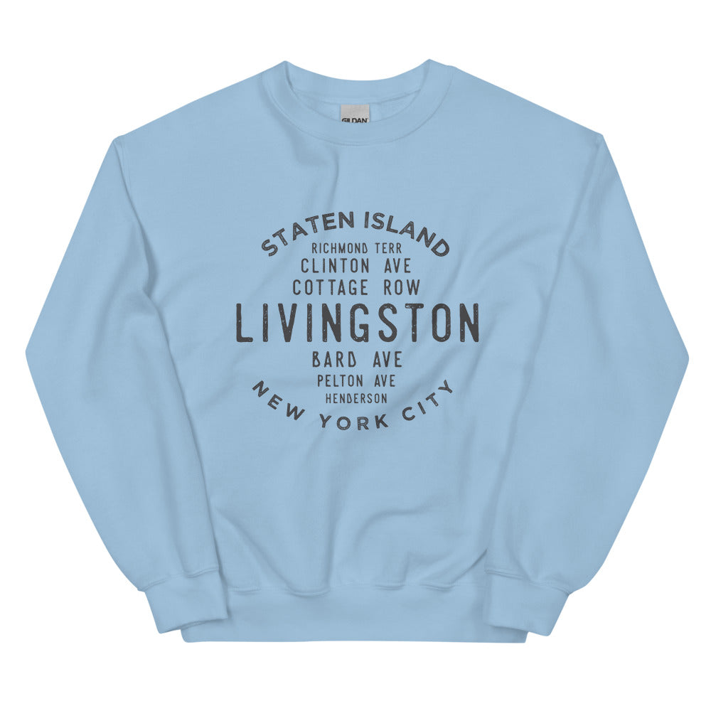 Livingston Staten Island NYC Adult Sweatshirt