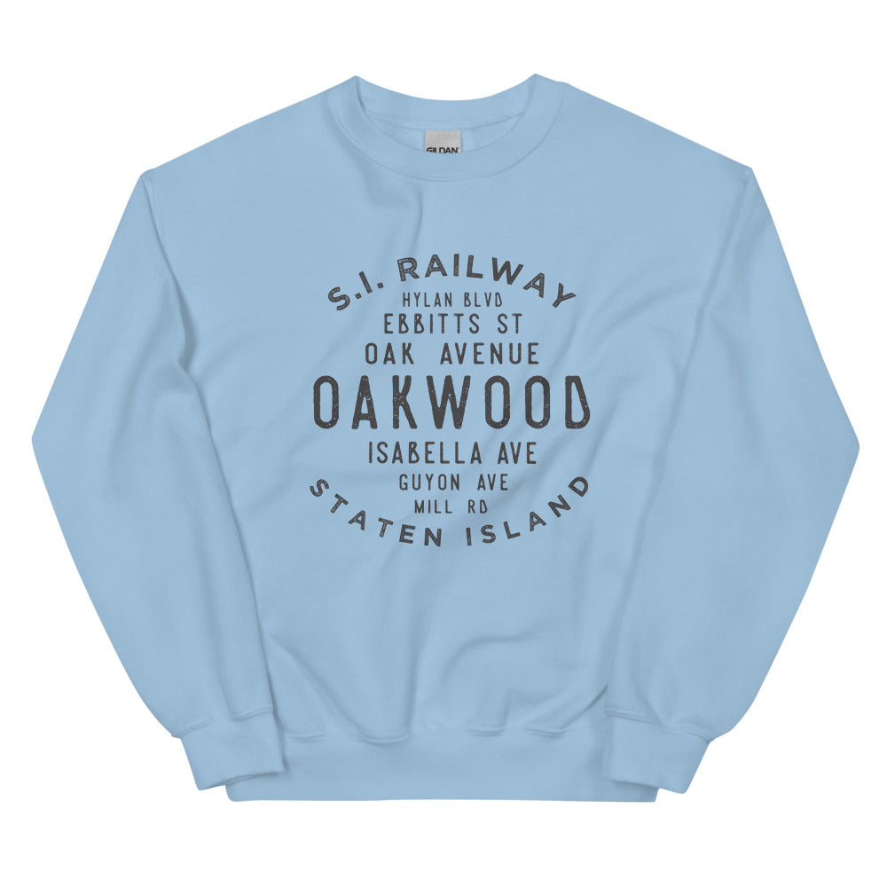 Oakwood Staten Island NYC Adult Sweatshirt