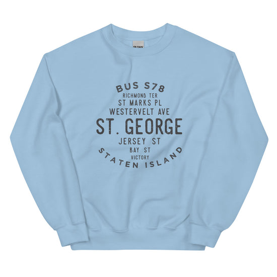 St. George Staten Island NYC Adult Sweatshirt