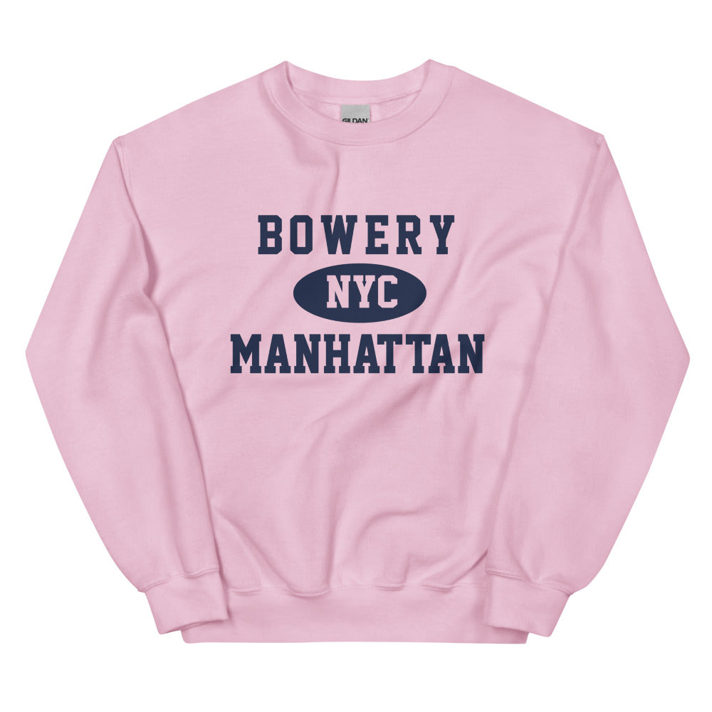 Bowery Manhattan NYC Adult Unisex Sweatshirt